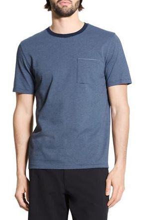 Theory Birds Eye Ringer T-Shirt in Baltic Multi at Nordstrom Rack, Size Medium