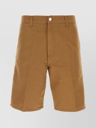 Carhartt Work in Progress waist belted cotton knee shorts