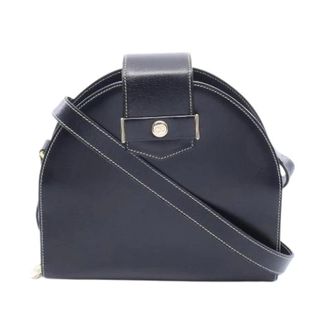 Dior Pre-owned Cross Body Bags, female, Blue, Size: ONE SIZE Pre-owned Leather Shoulder Bag