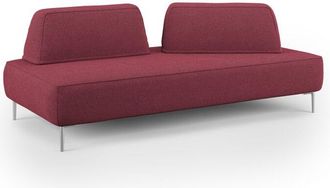 Divani.Store Newton Sof&aacute; Modular Con Respaldos Removibles 212 Cm Rojo