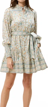 Cleobella Karli Mini Dress In Beige
