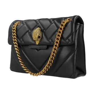 Kurt Geiger Tassen, Dames, Zwart, ONE Size, Mini Kensington X Tas