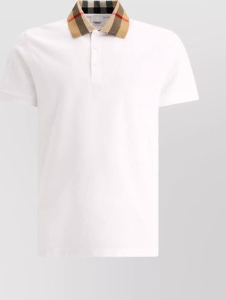 Burberry cotton piqu&eacute; polo shirt