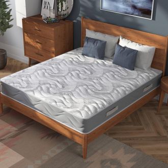 Talamo Italia Talamo Italia - Dmora - Colch&oacute;n Doble Dcortes, Colch&oacute;n Memory Foam Trioform, Colch&oacute;n Ergon&oacute;mico, Colch&oacute;n Anti&aacute;caros E Hipoalerg&eacute;nico, 100% Made In Ita