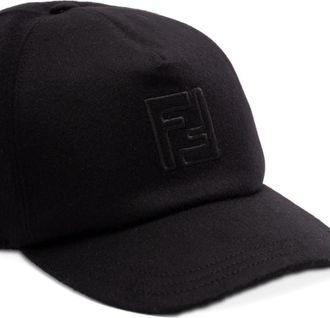 Fendi Logo-embroidered Cap