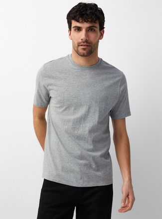 Le 31 Mens 100% organic cotton crew-neck T-shirt Standard fit