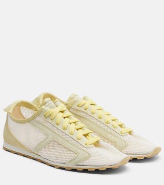 Jacquemus Zapatillas Tennis con piel