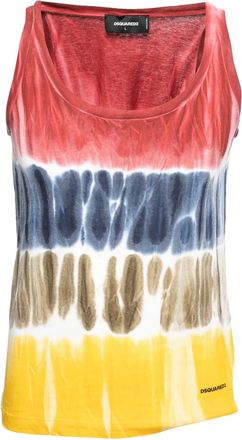 Dsquared2 Top con paillettes - Rosso