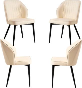 Regalos Miguel Packs Sillas Comedor - Pack 4 Sillas Wenye - Beige