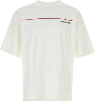 Dsquared2 White Crew Neck T-Shirt