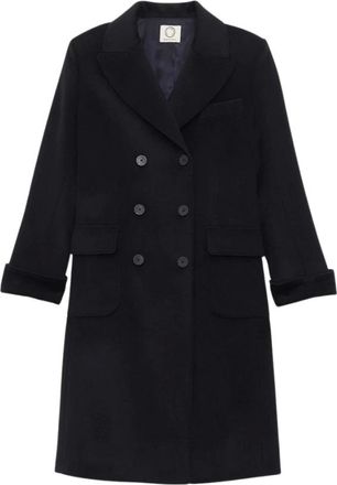 Ines De La Fressange Scarlett Coat - Coats - Mujer - Azul - 2XS