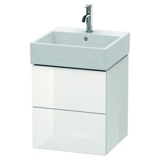 Duravit Mueble De Ba&ntilde;o L-cube 544x484x459mm Blanco Brillo Falta