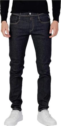 Replay Anbass Slim Jeans - Heren - Slim Fit Jeans - Blauw - W38 L34 - Katoen - Jeans