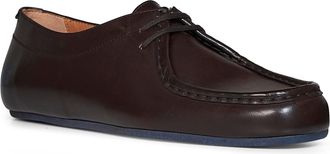 Jil Sander Mens Lace-Up Calf Leather Shoes Brown Loafers