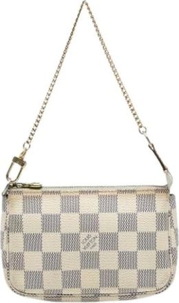 Louis Vuitton Pre-owned Mini Bags, female, White, Size: ONE SIZE Pre-owned Mini Pochette Accessoires