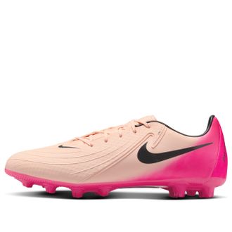 Nike Phantom GX II Academy HG Cleats Crimson Tint Pink Blast FJ2551-800