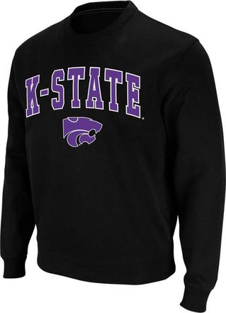 Colosseum Mens Colosseum Black Kansas State Wildcats Arch & Logo Crew Neck Sweatshirt at Nordstrom, Size Medium