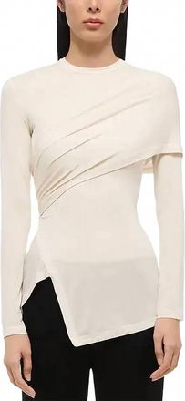 Helmut Lang Protection Top In Vanilla