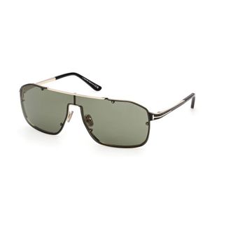 Tom Ford 32N Zonnebril - Heren - Accessoires - Geel - Maat: ONE Size
