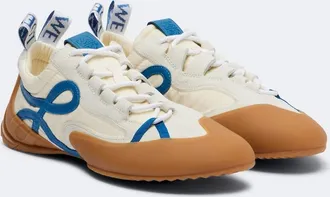 Loewe Grip Anagram suede-trimmed sneakers
