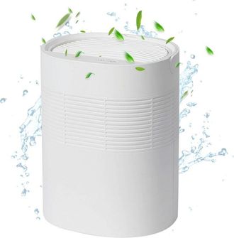 OEM Deshumidificador Compacto Y Silencioso Para Dormitorios, Ba&ntilde;os O Armarios: Apagado Autom&aacute;tico, Dep&oacute;sito De 1 Litro, Dise&ntilde;o Discreto Y Eficiente