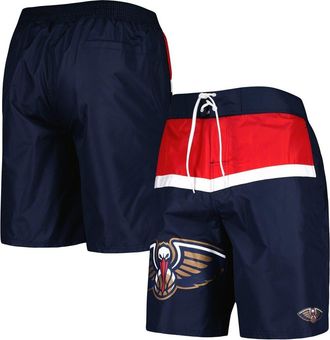 G-III Sports by Carl Banks Mens G-III Sports by Carl Banks Navy New Orleans Pelicans Sea Wind Swim Trunks at Nordstrom, Size Medium