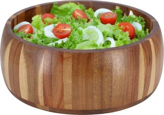 MegaChef 9.75 Inch Acacia Wood Salad Bowl at Nordstrom
