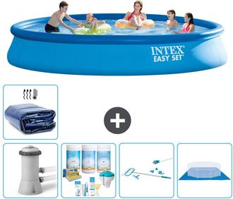 Intex Piscina Easy Set Redonda - 457x84 Cm - 8-piezas S20282
