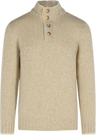 Gran Sasso Lupo Turtleneck - Heren - Coltruien - Beige - 2XL - Truien & Vesten