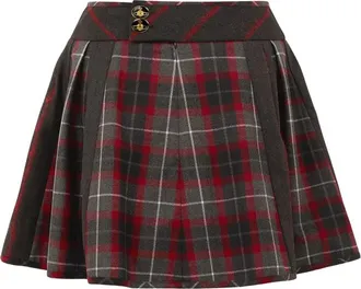 Vivienne Westwood Bell Pleated Mini Skirt