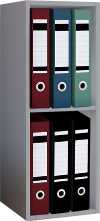 ebuy24 Desplazamiento De Estanter&iacute;a De Archivo De Carpeta De Libros De Estanter&iacute;a 2f 72x34x30 - Vcm