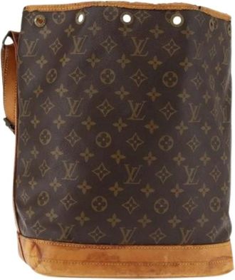 Louis Vuitton Pre-owned Bucket Bags, female, Brown, Size: ONE SIZE Pre-owned Vintage Bucket Bag