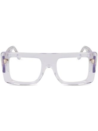 Victoria Beckham square-frame glasses - women - Acetate - One Size - White