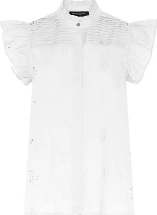 Bruuns Bazaar Shirts - Dames - Overhemden - Wit - XS - Overhemden