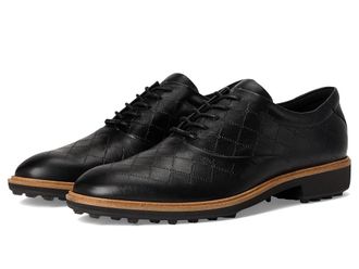 Ecco Classic Hybrid Hydromax Golf Shoes Mens Shoes Black : EU 43 (US Mens 9-9.5) D - Medium, Leather