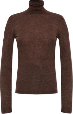 Maison Margiela Coltrui - Dames - Coltruien - Bruin - XS - Wol - Truien & Vesten