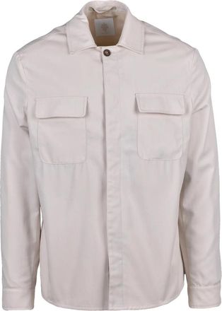 Eleventy Beige Cotton Shirt