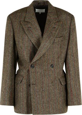 Maison Margiela Brown Wool Blazer