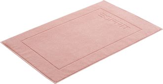 Esprit Badematte »Solid« Höhe 8 mm fussbodenheizungsgeeignet schnell trocknend Badteppich, Uni Farben, mit Esprit Logo Stickerei Hotelmatte