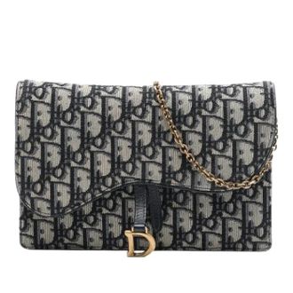 Dior Pre-owned Borsa a tracolla vintage in tela - - Pre-owned - Donna - Blu - ONE SIZE
