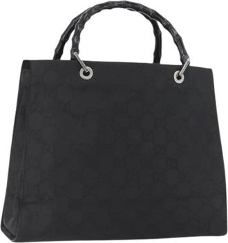 Gucci Pre-owned Handtas - Dames - Vintage Handtas - Zwart - ONE Size - Leer - Vintage