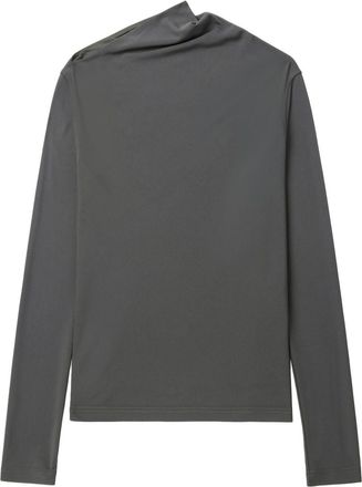 Toteme Gedrapeerde top - Grijs