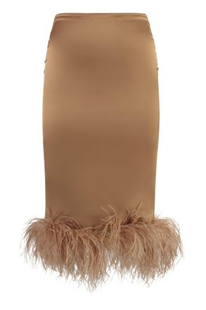 Giuseppe Di Morabito Satin Skirt