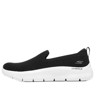 Skechers (WMNS) Skechers Go Walk Flex Ocean Wind - Black White 124957-BKW