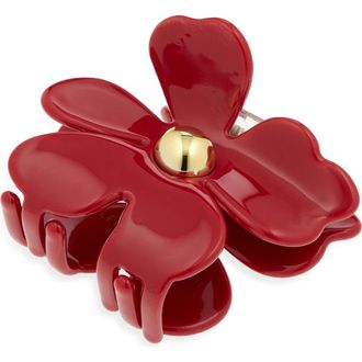 Lele Sadoughi Lily Claw Clip in Scarlet at Nordstrom