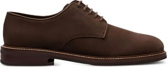 Brunello Cucinelli Stringate in pelle scamosciata - C8832 BROWN