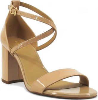 Michael Kors Sophie Flex Sandal - Dames - Sandalen met hakken - Roze - 36 EU - Leer - Schoenen