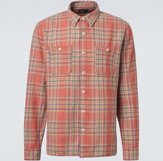 Ralph Lauren Cameron plaid cotton twill shirt