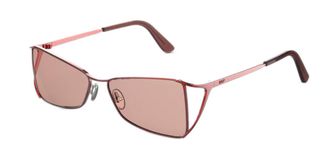 Retro Superfuture ANAKI CHROMATIC BORDEAUX SI1 Womens Sunglasses Burgundy Size 53