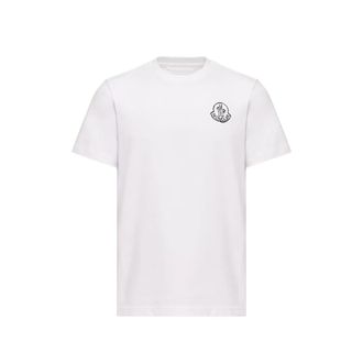 Moncler Cotton Jersey Logo Patch T-shirt